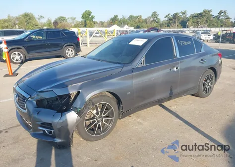 2015 Infiniti Q50 из США, поврежденный, VIN JN1BV7AR5FM420051